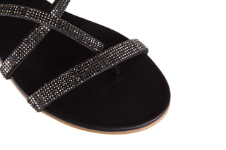 Klapki Bayla-112 0396-304 Black, Czarny, Skóra naturalna