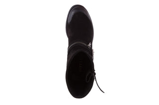 Botki Bayla-164 Top 25 Black 164008, Czarny, Skóra naturalna