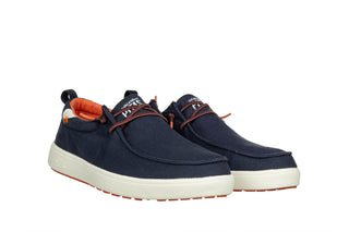 Półbuty Walk In Pitas Biarritz Periscope 003300, Granatowy, Materiał