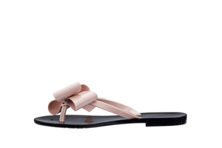 Klapki Melissa Harmonic Bow III AD Black Pink, Guma
