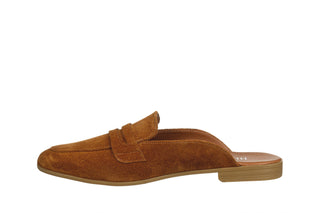 Klapki Bayla-161 022 3410 Coconut Suede 161682, Brązowy, Skóra naturalna