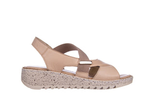 Sandały Bayla-161 016 901 Beige 161190, Beż, Skóra naturalna