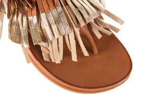 Klapki Bayla-163 17-192 Nr 1 Coconut Combi, Brąz, Skóra naturalna