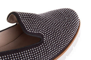 Mokasyny Bayla-018 1556-38 Black Black 018512, Czarny, Materiał