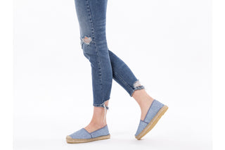 Espadryle Bayla-115 101003 Fiesta Iris, Niebieski, Materiał