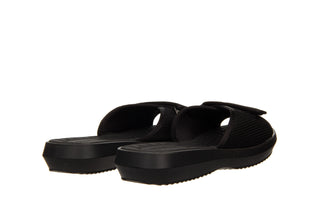 Klapki Azaleia Lucia Soft Comfy Tam Black 198033, Czarny, Materiał