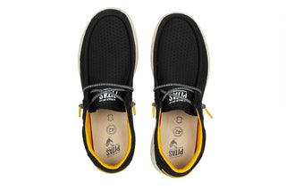 Półbuty Walk In Pitas Hive Negro 003305, Czarny, Materiał