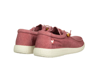 Półbuty Walk In Pitas Wp150 Wallabi Washed Fresa 003321, Różowy, Materiał
