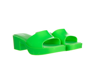 Klapki Melissa Shape AD Green 010395, Zielony, Guma