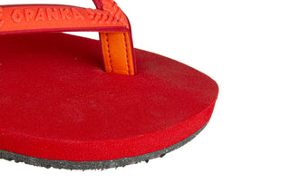 Japonki Azaleia 451-OPANKA450 Red, Czerwony, Tworzywo
