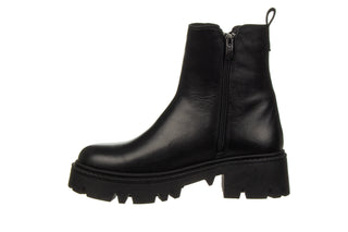 Botki Bayla-161 138 23512 Black 161598, Czarny, Skóra naturalna