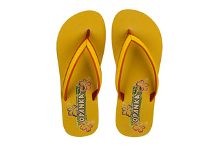 Japonki Azaleia 451 OPANKA450 Yellow <<<, Żółty, Tworzywo