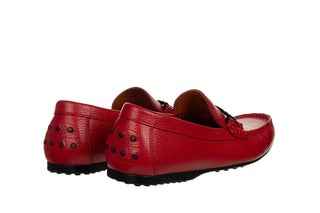 Mokasyny John Doubare 4D02-1-F6 Red 104246