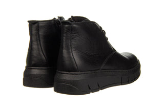 Botki Bayla-161 161 045 18 Black 161615, Czarny, Skóra naturalna