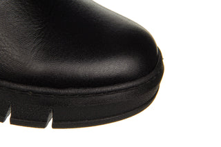 Botki Bayla-161 161 045 18 Black 161615, Czarny, Skóra naturalna