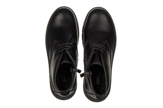 Botki Bayla-161 161 045 18 Black 161615, Czarny, Skóra naturalna