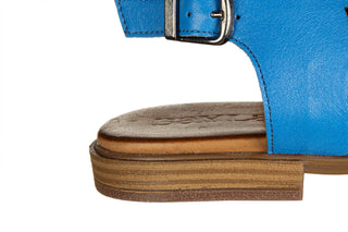 Sandały Bayla-161 191 815 1526 06 21 Denim Light Grey 161721, Niebieski, Skóra naturalna