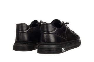 Półbuty Andiamo E40801B Black 514239, Czarny, Skóra naturalna