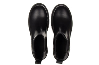 Botki Bayla-161 138 23513 Black 161600, Czarny, Skóra naturalna