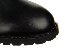 Kozaki Bayla-161 077 46519 Black 161574, Czarny, Skóra naturalna