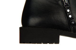 Kozaki Bayla-161 077 46519 Black 161574, Czarny, Skóra naturalna