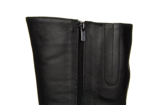 Kozaki Bayla-161 077 46519 Black 161574, Czarny, Skóra naturalna
