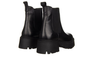 Botki Bayla-161 138 23513 Black 161600, Czarny, Skóra naturalna