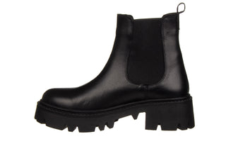 Botki Bayla-161 138 23513 Black 161600, Czarny, Skóra naturalna