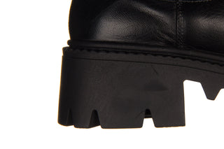 Botki Bayla-161 138 23513 Black 161600, Czarny, Skóra naturalna