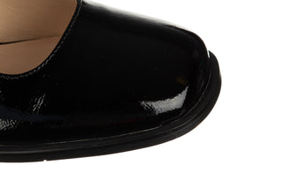 Sandały Loretta Vitale C3805 Black 514280, Czarny, Skóra lakierowana