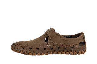 Półbuty Andiamo 2915 D Sand Nubuck 514261, Beżowy, Skóra naturalna