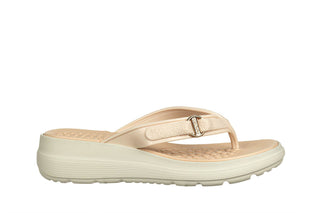 Japonki Azaleia Lia Soft Care Tam Off White 198046, Kremowy, Tworzywo
