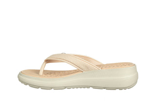 Japonki Azaleia Lia Soft Care Tam Off White 198046, Kremowy, Tworzywo
