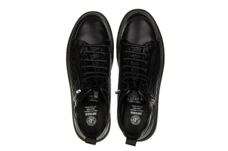 Półbuty John Doubare 7VJ01 Black 104267, Czarny, Skóra naturalna