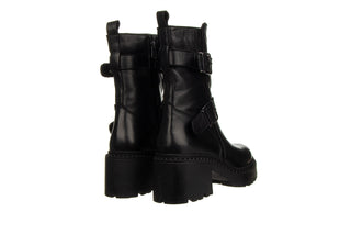 Botki Bayla-161 138 23514 Black 161601, Czarny, Skóra naturalna