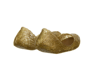 Baleriny Melissa Campana Flow Ad Gold 010427, Złoty, Guma