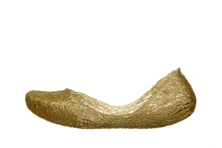 Baleriny Melissa Campana Flow Ad Gold 010427, Złoty, Guma