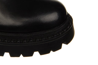 Botki Bayla-161 138 23514 Black 161601, Czarny, Skóra naturalna