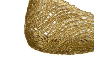 Baleriny Melissa Campana Flow Ad Gold 010427, Złoty, Guma