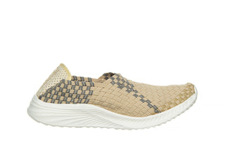Półbuty Rock Brooklyn Beige Grey Silver 032928, Beżowy, Materiał
