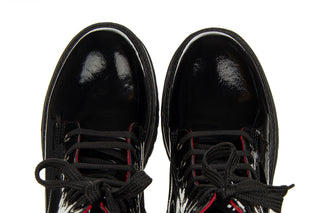 Trzewiki Bayla-161 177 4007 Black Patent 161617, Czarny, Skóra naturalna