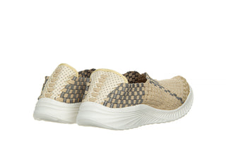 Półbuty Rock Brooklyn Beige Grey Silver 032928, Beżowy, Materiał