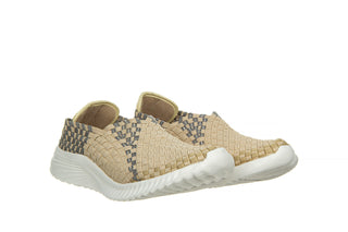 Półbuty Rock Brooklyn Beige Grey Silver 032928, Beżowy, Materiał