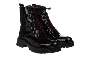 Trzewiki Bayla-161 177 4007 Black Patent 161617, Czarny, Skóra naturalna