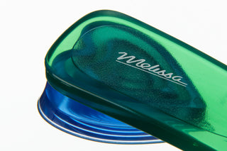 Klapki Melissa The Real Jelly Kim Ad Green Blue 010444, Zielony, Guma