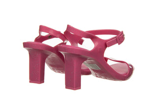 Sandały Melissa Lady Emme Ad Pink Glitter 010437, Różowy, Guma