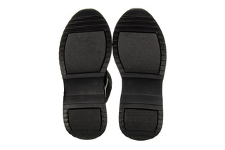 Botki Bayla-161 194 688 01 60 Black Nubuck 161647, Czarny, Skóra naturalna