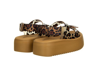Sandały Melissa Brave Papete Platform Ad Beige Black 010425, Beżowy, Guma