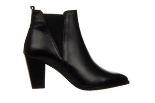 Botki Bayla-161 077 39498 Black 161548, Czarny, Skóra naturalna