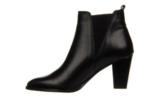 Botki Bayla-161 077 39498 Black 161548, Czarny, Skóra naturalna